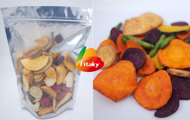 Vacuum Fried Fruit And Vegetable Chips