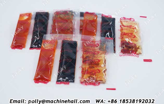 Custom Noodle sauce sachets With Different Flavors