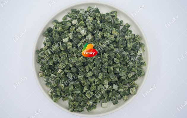 Bulk Freeze-dried Spinach Cubes Wholesale Price