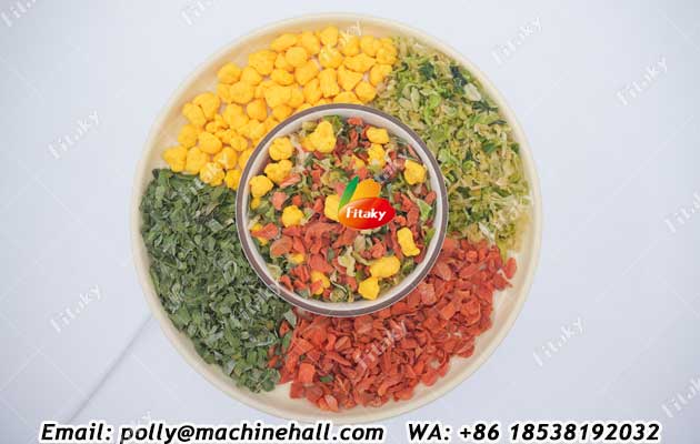 Top Quality Dehydrated Mixed Vegetables Manufactuer