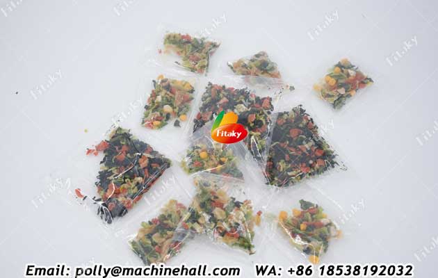 dried mixed vegetable sachets